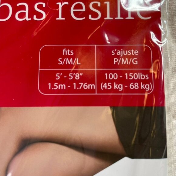 Set 2 Womens Pantyhose Day Sheer Black u Noir Reinforced Toe S M L Transparent - Picture 3 of 5